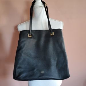 Vince Camuto box leather tote$350